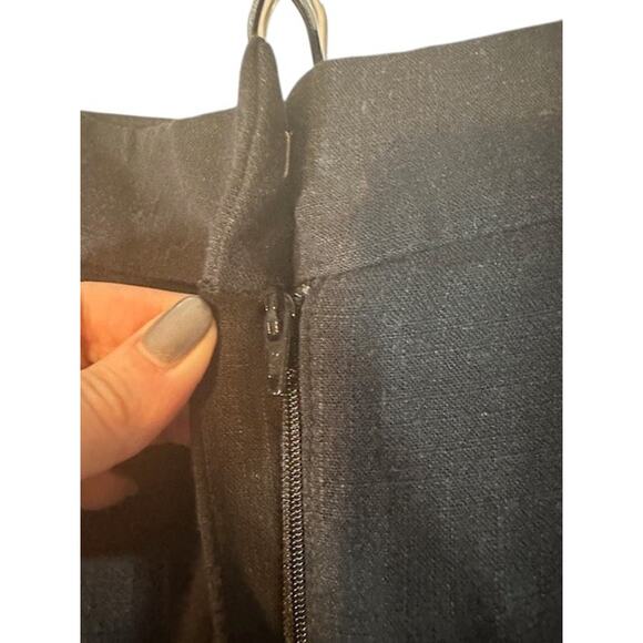 ASOS Design Solid Black Formal Dress Pants Slacks Trousers Women Sz 6P - Picture 5 of 8